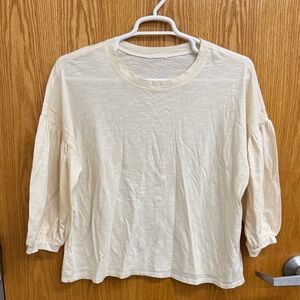 Casual‎ Cream Blouse for Women